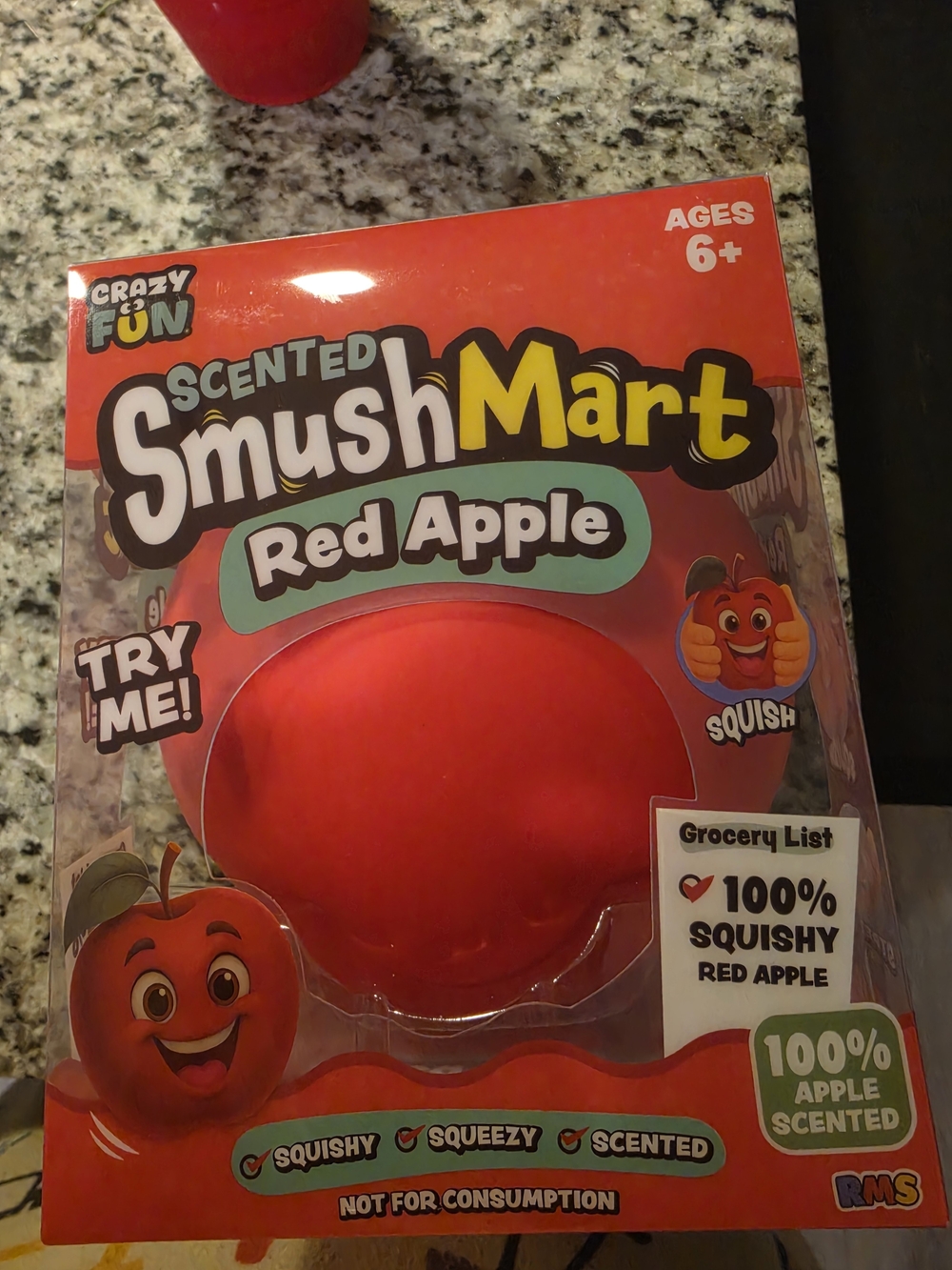 Scented SmushMart Big Red Apple Squishy 🍎
